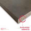 Sötét Szürke Beton Színű - Konyhai Munkalap - Több Méretben 02