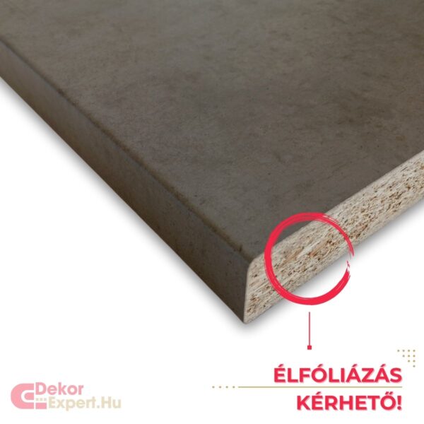 Sötét Szürke Beton Színű - Konyhai Munkalap - Több Méretben 02