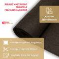 Antracit Filc Anyag Méteráru, Puha Dekorfilc - Kép 06 - DekorExpert