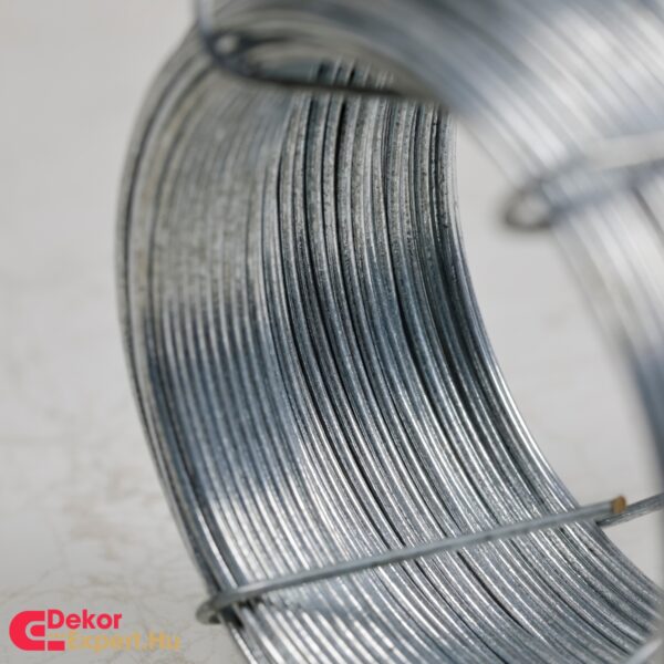 Nádszövet, Nádkerítés Rögzítő Drót - Kötöződrót - Ezüst 02